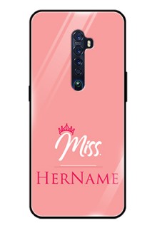 Reno 2 Custom Glass Phone Case Mrs with Name