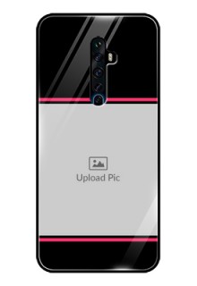 Oppo Reno 2F Custom Glass Mobile Case  - with Add Text Design