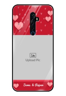 Oppo Reno 2F Custom Glass Phone Case  - Valentines Day Design