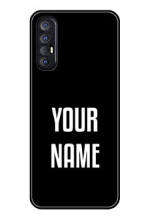 Reno 3 Pro Your Name on Glass Phone Case