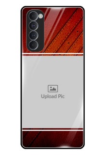 Oppo Reno 4 Pro Personalized Glass Phone Case  - Leather Phone Case Design