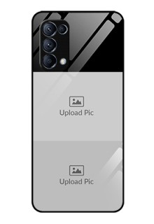 Reno 5 Pro 5G 2 Images on Glass Phone Cover