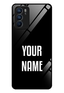 Reno 6 5G Your Name on Glass Phone Case