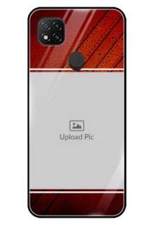 Poco C31 Personalized Glass Phone Case - Leather Phone Case Design