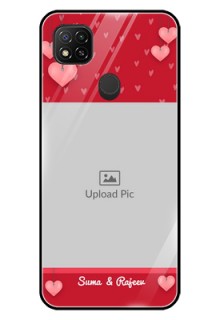 Poco C31 Custom Glass Phone Case - Valentines Day Design