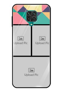 Poco M2 Pro Custom Glass Phone Case  - Bulk Pic Upload Design