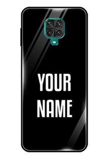 Poco M2 Pro Your Name on Glass Phone Case