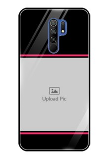 Poco M2 Reloaded Custom Glass Mobile Case  - with Add Text Design