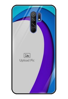 Poco M2 Reloaded Photo Printing on Glass Case  - Simple Pattern Design
