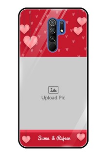 Poco M2 Reloaded Custom Glass Phone Case  - Valentines Day Design