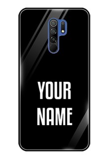 Poco M2 Your Name on Glass Phone Case