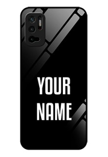 Poco M3 Pro 5G Your Name on Glass Phone Case
