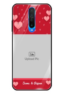 Poco X2 Custom Glass Phone Case  - Valentines Day Design