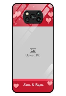 Poco X3 Pro Custom Glass Phone Case  - Valentines Day Design