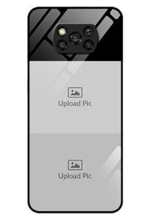 Poco X3 2 Images on Glass Phone Cover