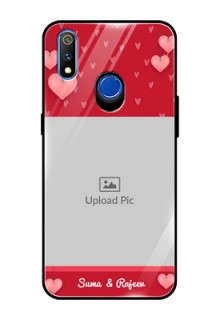 Realme 3 Pro Custom Glass Phone Case  - Valentines Day Design