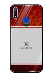 Realme 3i Personalized Glass Phone Case  - Leather Phone Case Design