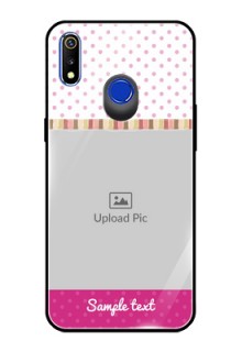 Realme 3i Photo Printing on Glass Case  - Cute Girls Cover Design