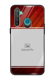 Realme 5 Pro Personalized Glass Phone Case  - Leather Phone Case Design