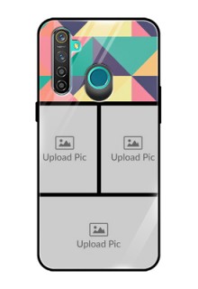 Realme 5 Pro Custom Glass Phone Case  - Bulk Pic Upload Design