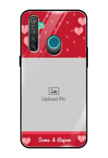 Realme 5 Pro Custom Glass Phone Case  - Valentines Day Design
