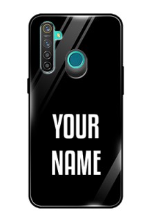 Realme 5 Pro Your Name on Glass Phone Case