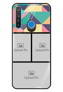 Realme 5 Custom Glass Phone Case  - Bulk Pic Upload Design
