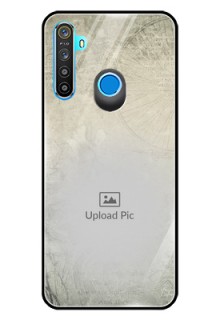 Realme 5 Custom Glass Phone Case  - with vintage design