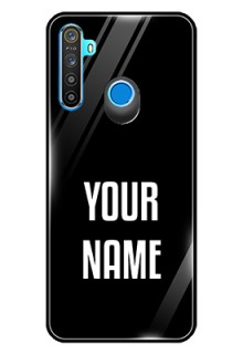 Realme 5 Your Name on Glass Phone Case