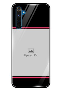 Realme 6 Pro Custom Glass Mobile Case  - with Add Text Design