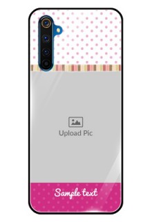 Realme 6 Pro Photo Printing on Glass Case  - Cute Girls Cover Design