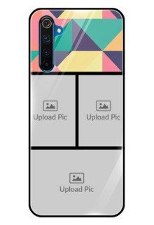 Realme 6 Pro Custom Glass Phone Case  - Bulk Pic Upload Design