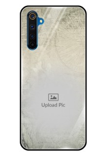 Realme 6 Pro Custom Glass Phone Case  - with vintage design
