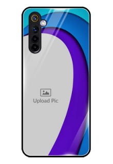 Realme 6 Photo Printing on Glass Case  - Simple Pattern Design