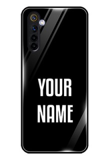 Realme 6i Your Name on Glass Phone Case