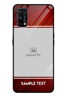 Realme 7 Pro Personalized Glass Phone Case  - Leather Phone Case Design