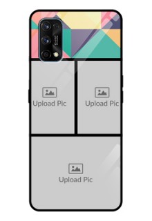 Realme 7 Pro Custom Glass Phone Case  - Bulk Pic Upload Design