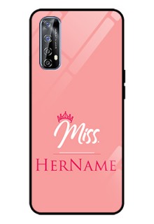 Realme 7 Custom Glass Phone Case Mrs with Name