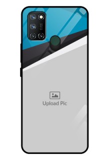 Realme 7I Photo Printing on Glass Case  - Simple Pattern Photo Upload Design