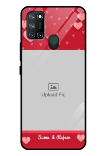 Realme 7I Custom Glass Phone Case  - Valentines Day Design
