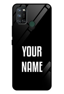 Realme 7I Your Name on Glass Phone Case