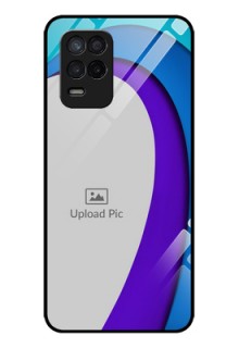 Realme 8 5G Photo Printing on Glass Case - Simple Pattern Design
