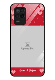 Realme 8 5G Custom Glass Phone Case - Valentines Day Design