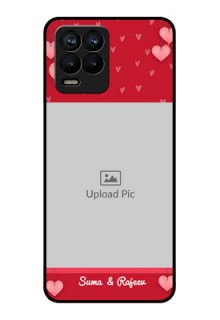 Realme 8 Pro Custom Glass Phone Case - Valentines Day Design