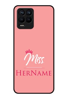 Realme 8 Pro Custom Glass Phone Case Mrs with Name