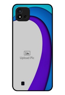 Realme C11 2021 Photo Printing on Glass Case - Simple Pattern Design
