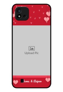Realme C11 2021 Custom Glass Phone Case - Valentines Day Design