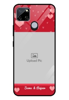 Realme C12 Custom Glass Phone Case  - Valentines Day Design