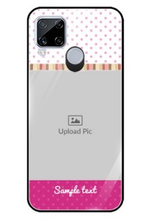 Realme C15 Photo Printing on Glass Case  - Cute Girls Cover Design