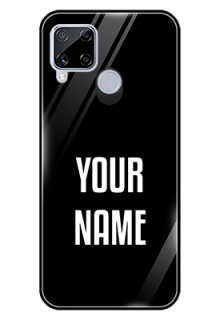 Realme C15 Your Name on Glass Phone Case